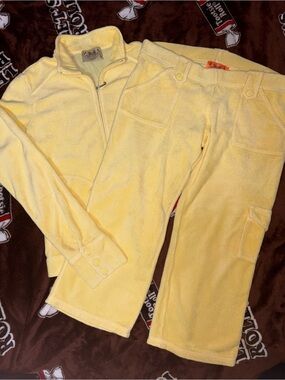 Juicy Couture Vintage Yellow Tracksuit Set🌟💛